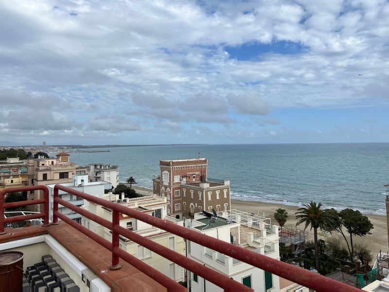 Antes: vista al mar